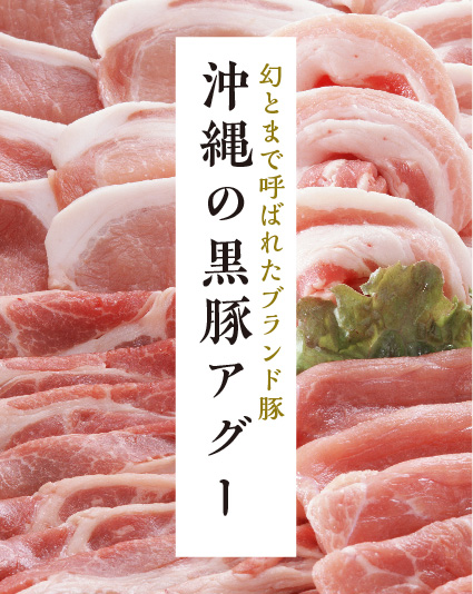 沖縄の黒豚アグー 幻とまで呼ばれたブランド豚